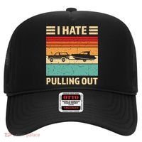 Retro Boating I Hate Pulling Out Funny Boat Captain Gift Hat thumb 0