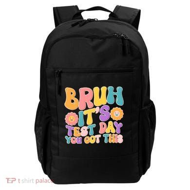 Retro Bruh Its Test Day You Got This Backpack