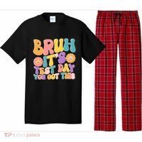 Retro Bruh Its Test Day You Got This Pajama Set thumb 0