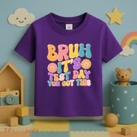 Retro Bruh Its Test Day You Got This Toddler T-Shirt thumb 3