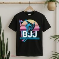Retro Brazilian Jiu Jitsu Funny BJJ Gifts T-Shirt thumb 2