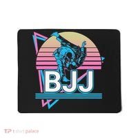 Retro Brazilian Jiu Jitsu Funny BJJ Gifts Mousepad thumb 0