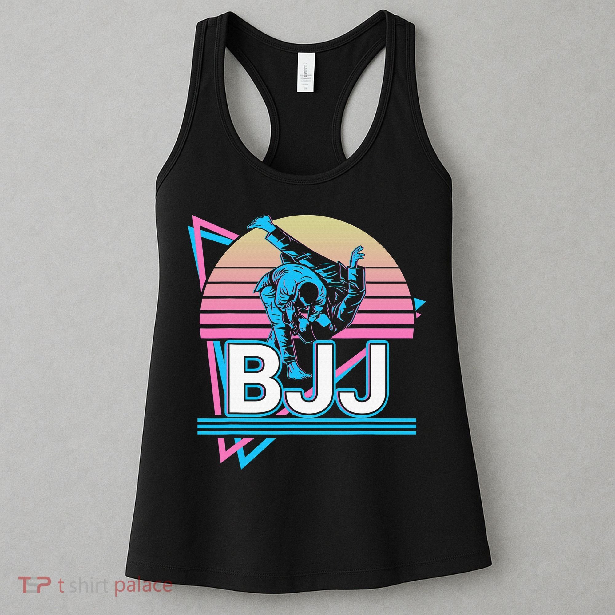 Retro Brazilian Jiu Jitsu Funny BJJ Gifts Women's Tank Top