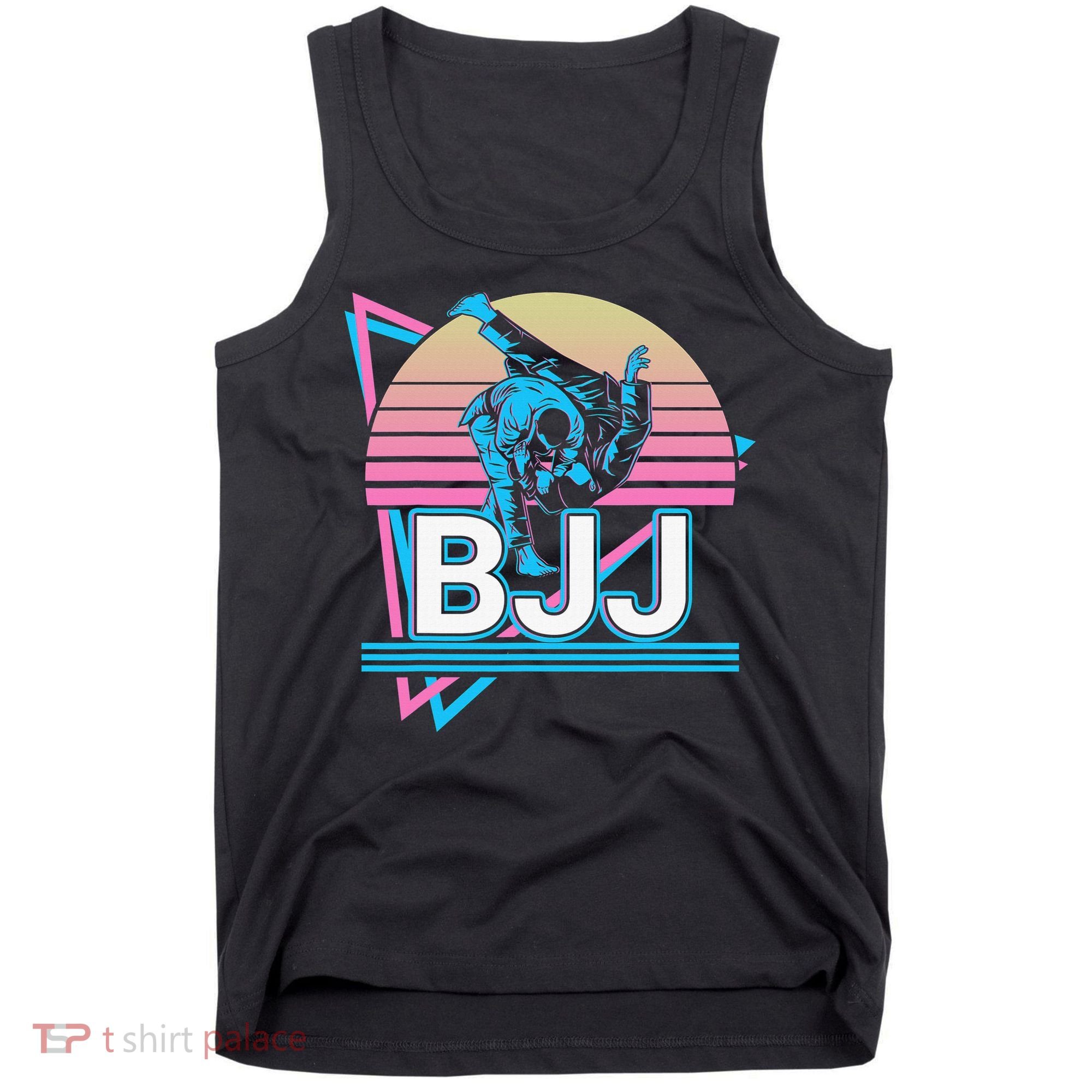 Retro Brazilian Jiu Jitsu Funny BJJ Gifts Tank Top