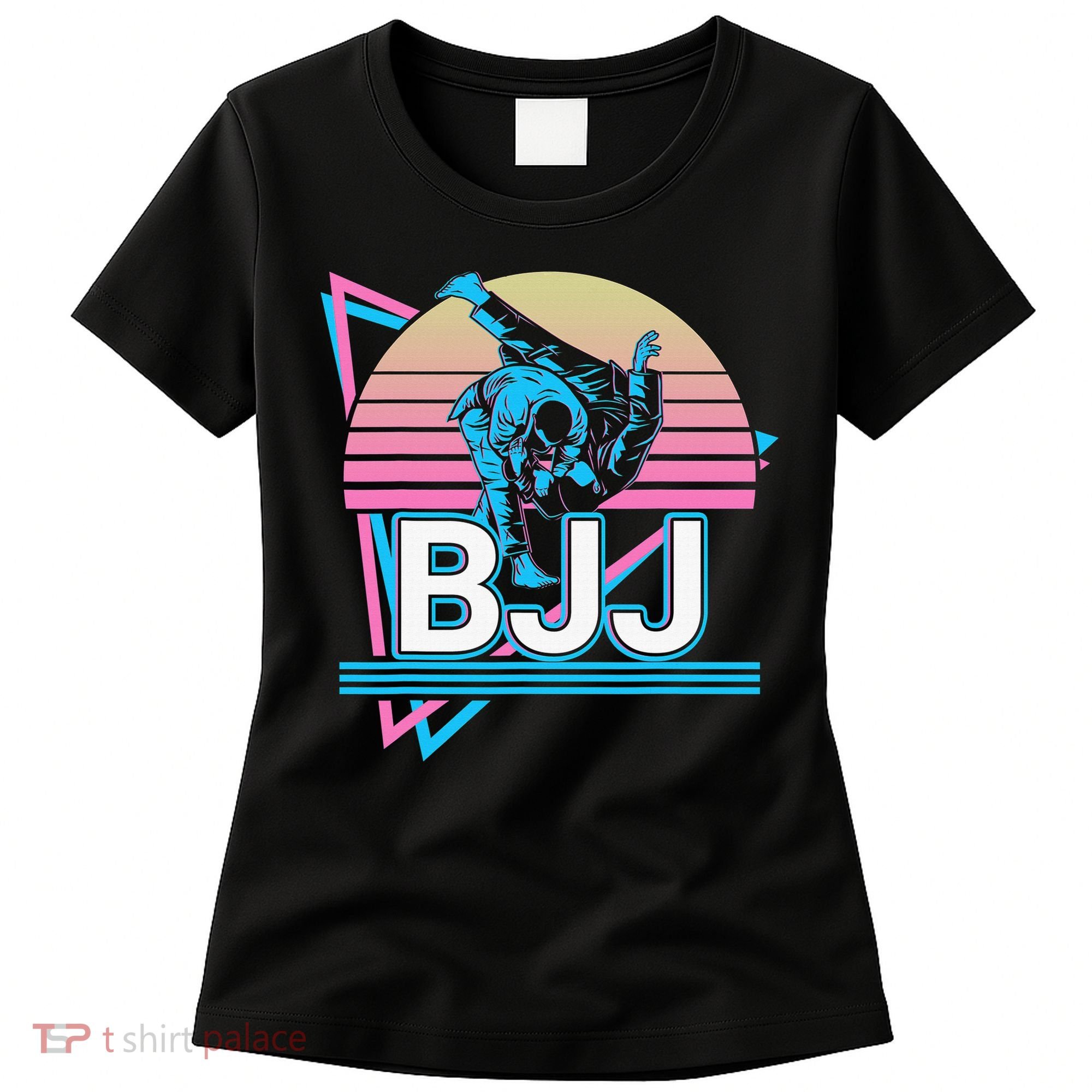 Retro Brazilian Jiu Jitsu Funny BJJ Gifts Women's T-Shirt