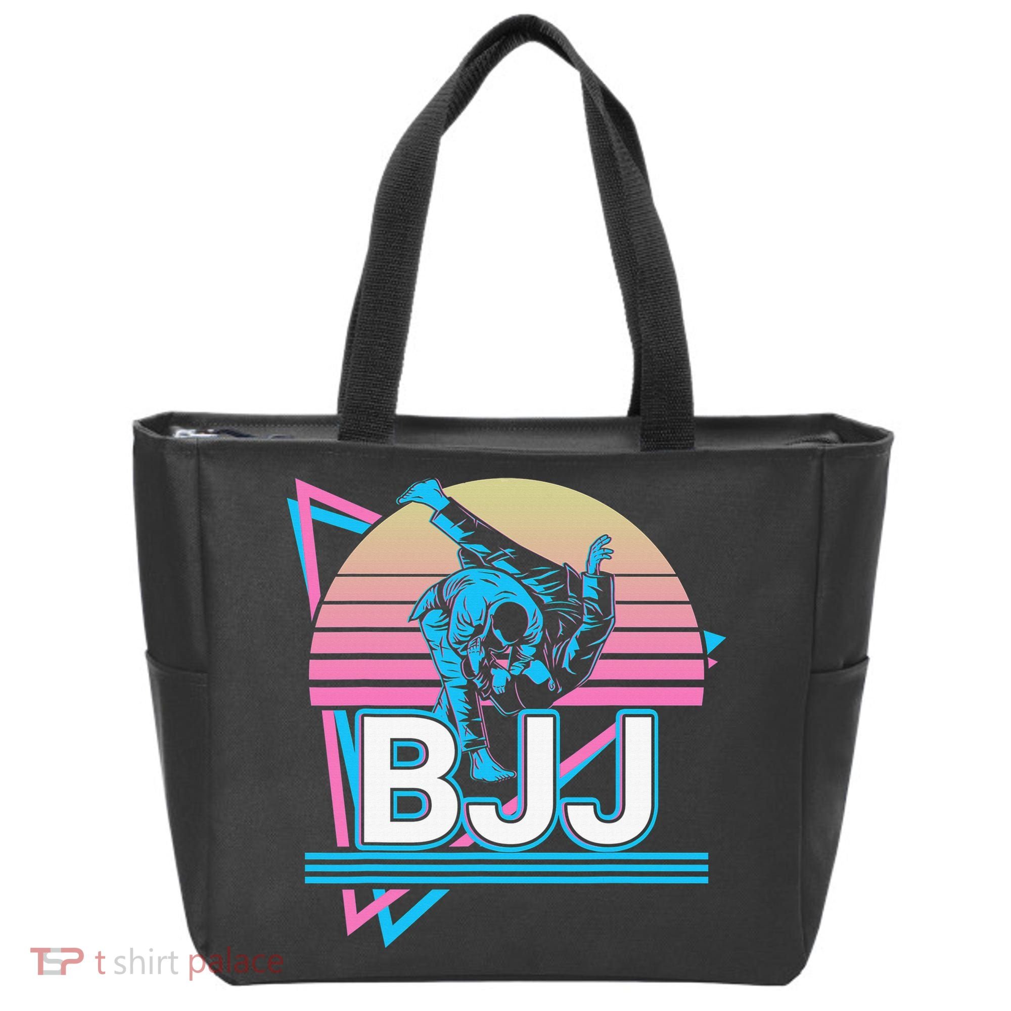 Retro Brazilian Jiu Jitsu Funny BJJ Gifts Tote Bag