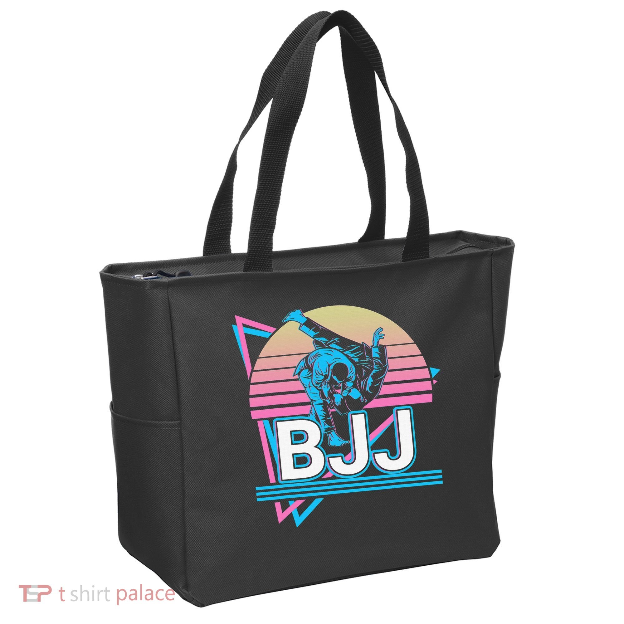 Retro Brazilian Jiu Jitsu Funny BJJ Gifts Tote Bag