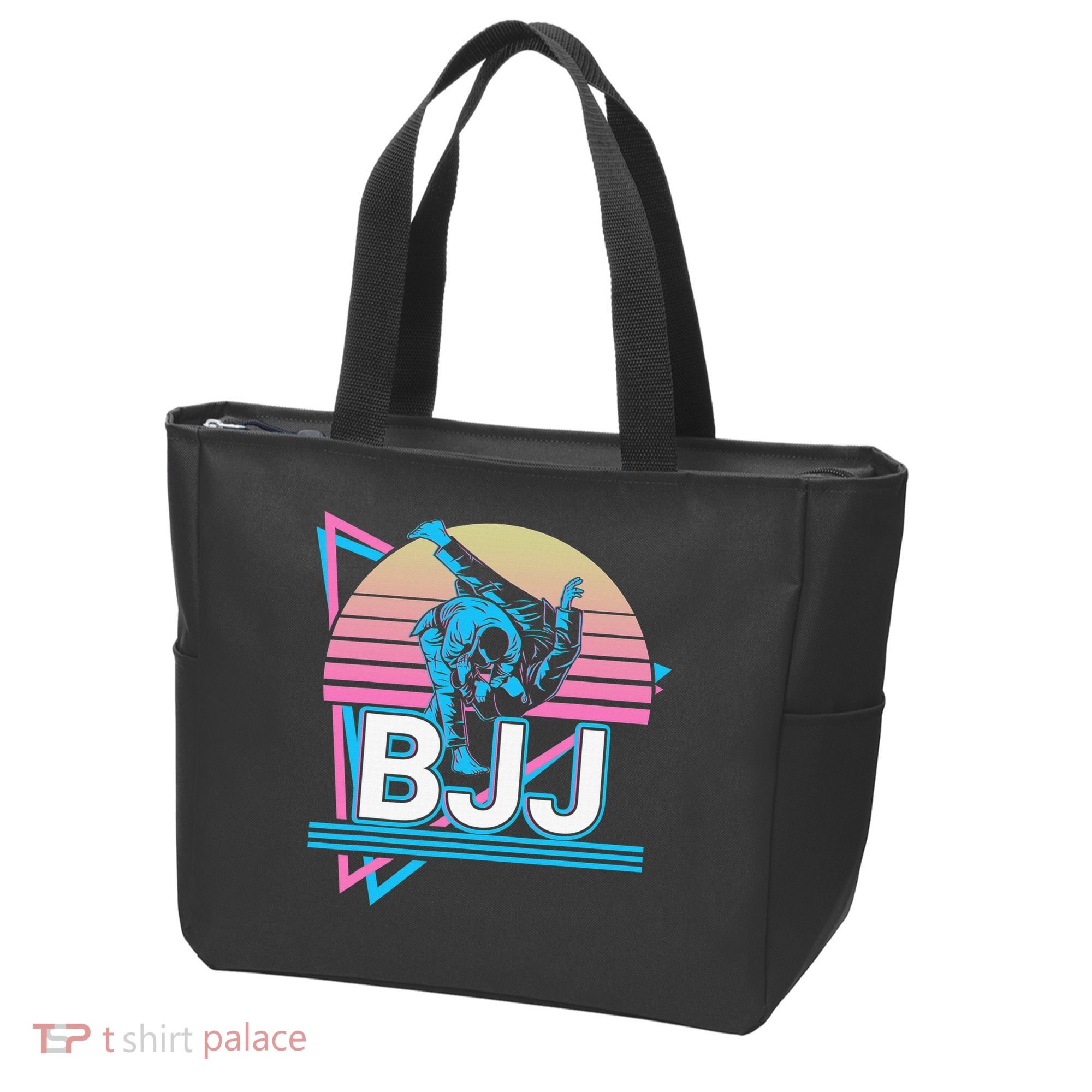Retro Brazilian Jiu Jitsu Funny BJJ Gifts Tote Bag