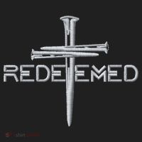 Redeemed By Jesus Christ 3 Nails Cross Christian Faith Embroidered Embroidered Beanie thumb 2
