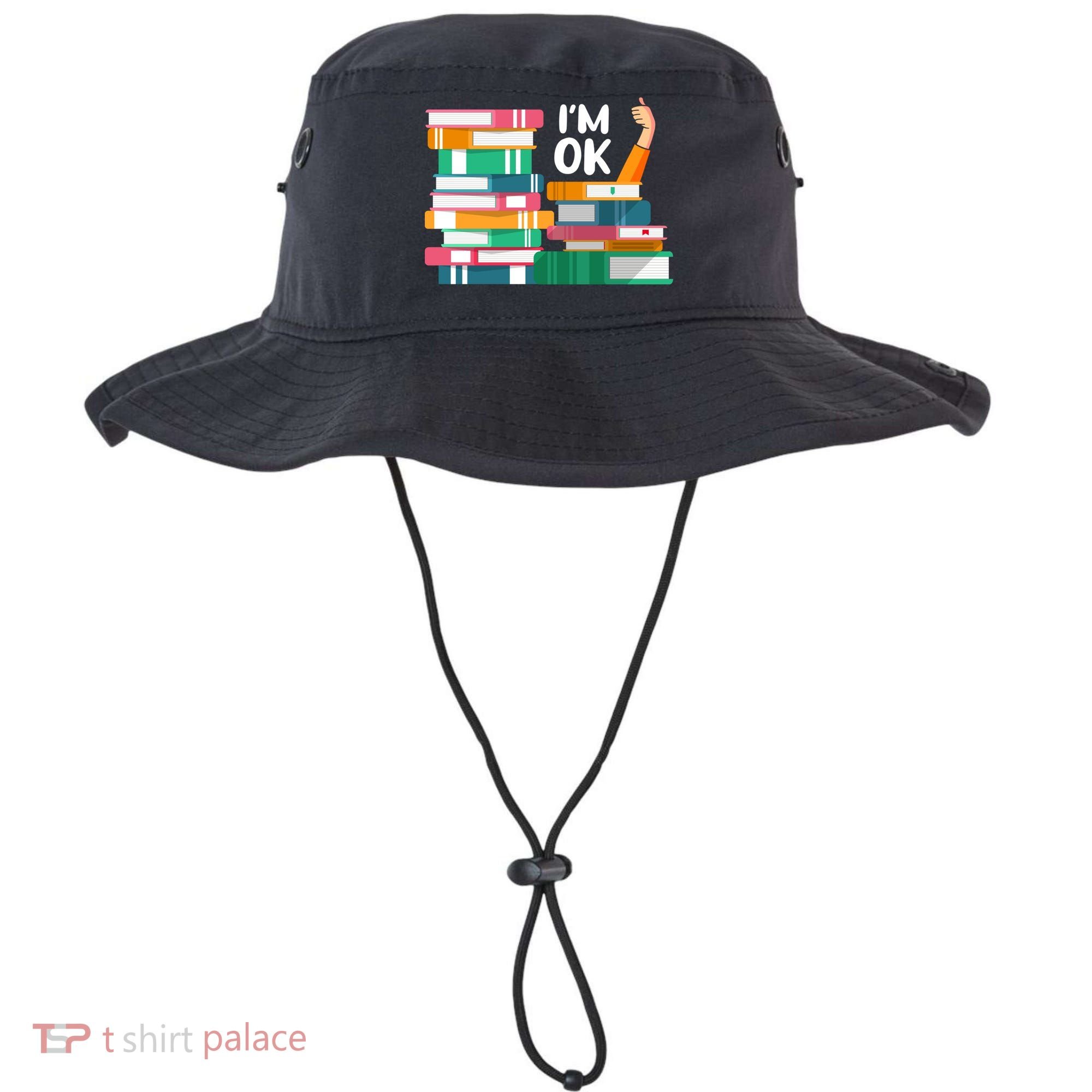 Reading Book Lovers I'm Ok National Book Lovers Day Cute Gift Bucket Hat