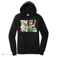 Reading Book Lovers I'm Ok National Book Lovers Day Cute Gift Women's Hoodie thumb 0