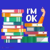 Reading Book Lovers I'm Ok National Book Lovers Day Cute Gift Visor thumb 3