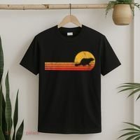 Retro Beaver Lover Funny Beaver Vintage T-Shirt thumb 2