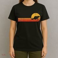 Retro Beaver Lover Funny Beaver Vintage T-Shirt thumb 4