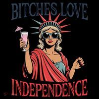 Retro Bitches Love Independence Funny Coffee Mug thumb 5