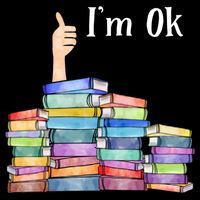 Reading Book Lovers Im Ok National Book Lovers Day Hoodie thumb 7