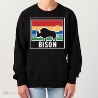 Retro Bison Logo Women's Sweatshirt thumb 0