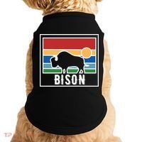 Retro Bison Logo Doggie Tank thumb 0