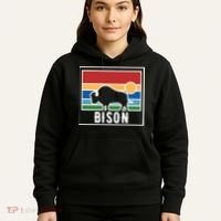 Retro Bison Logo Hoodie thumb 5