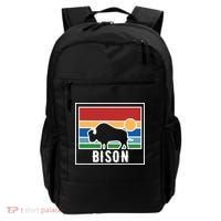 Retro Bison Logo Backpack thumb 0