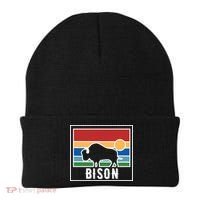 Retro Bison Logo Beanie thumb 0