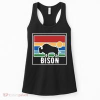 Retro Bison Logo Women's Tank Top thumb 0