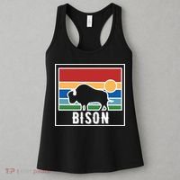 Retro Bison Logo Women's Tank Top thumb 3