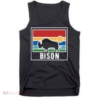 Retro Bison Logo Tank Top thumb 0