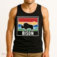 Retro Bison Logo Tank Top thumb 3