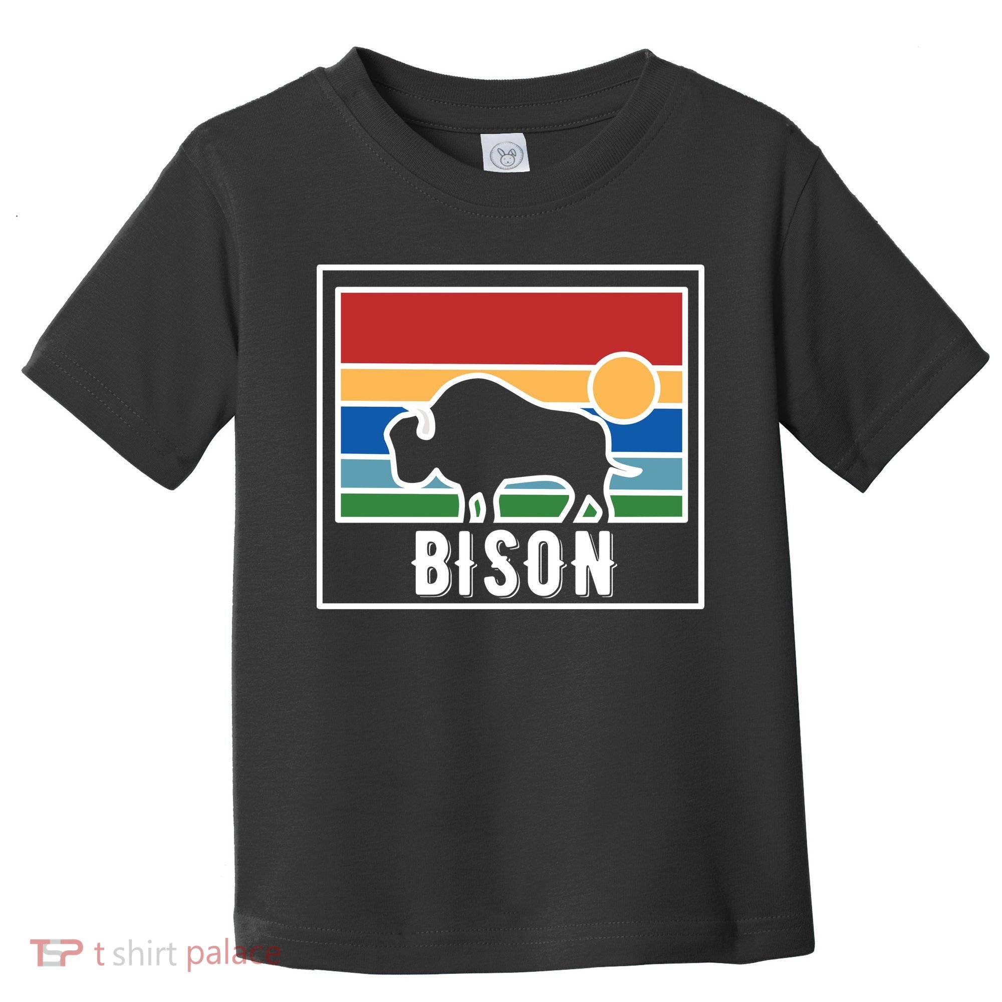 Retro Bison Logo Toddler T-Shirt