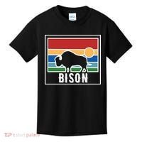 Retro Bison Logo Kids T-Shirt thumb 0