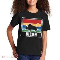 Retro Bison Logo Kids T-Shirt thumb 2