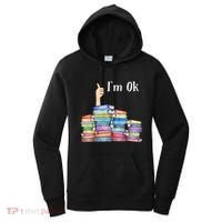 Reading Book Lovers I'm Ok National Book Lovers Day Gift Women's Hoodie thumb 0