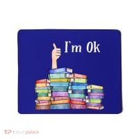 Reading Book Lovers I'm Ok National Book Lovers Day Gift Mousepad thumb 0