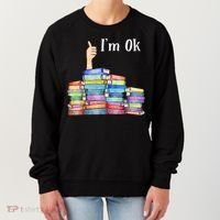 Reading Book Lovers I'm Ok National Book Lovers Day TShirt Women's Sweatshirt thumb 0