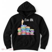 Reading Book Lovers I'm Ok National Book Lovers Day TShirt Hoodie thumb 0