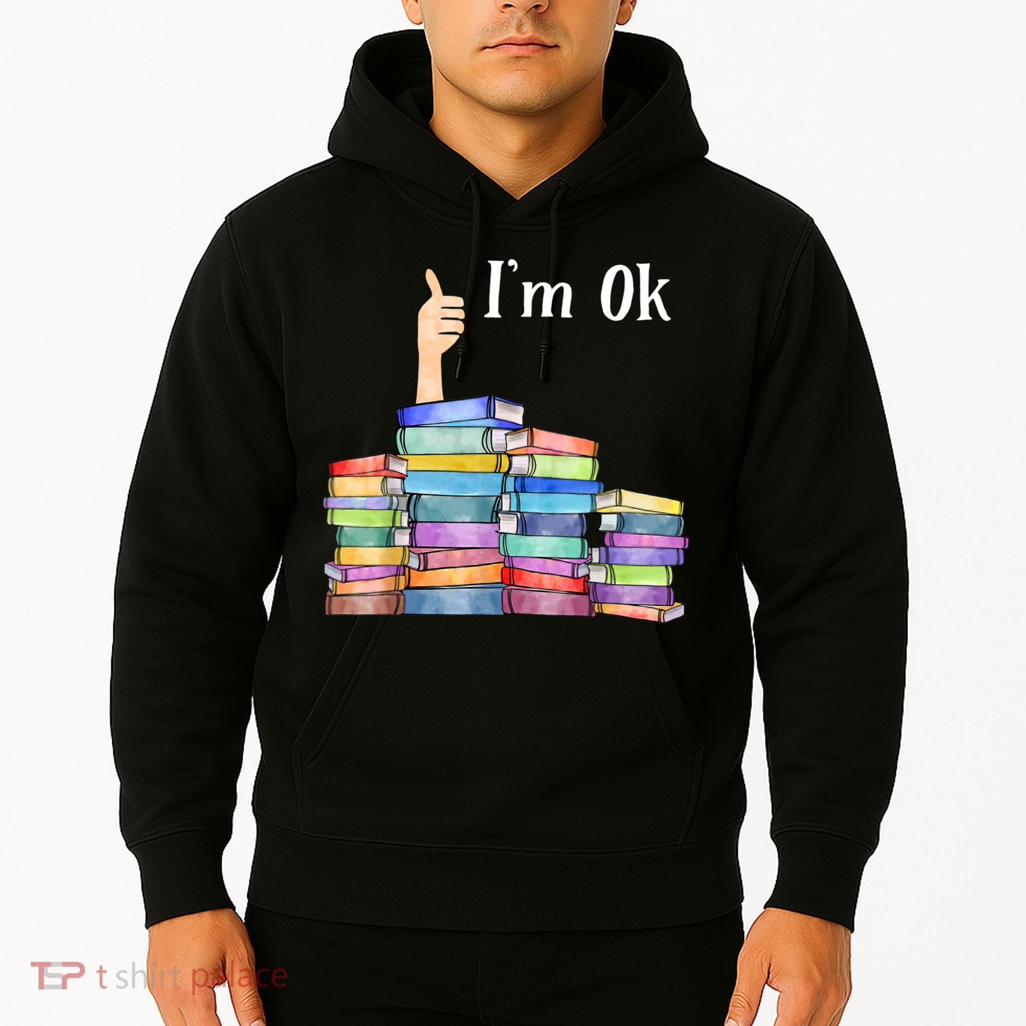 Reading Book Lovers I'm Ok National Book Lovers Day TShirt Hoodie