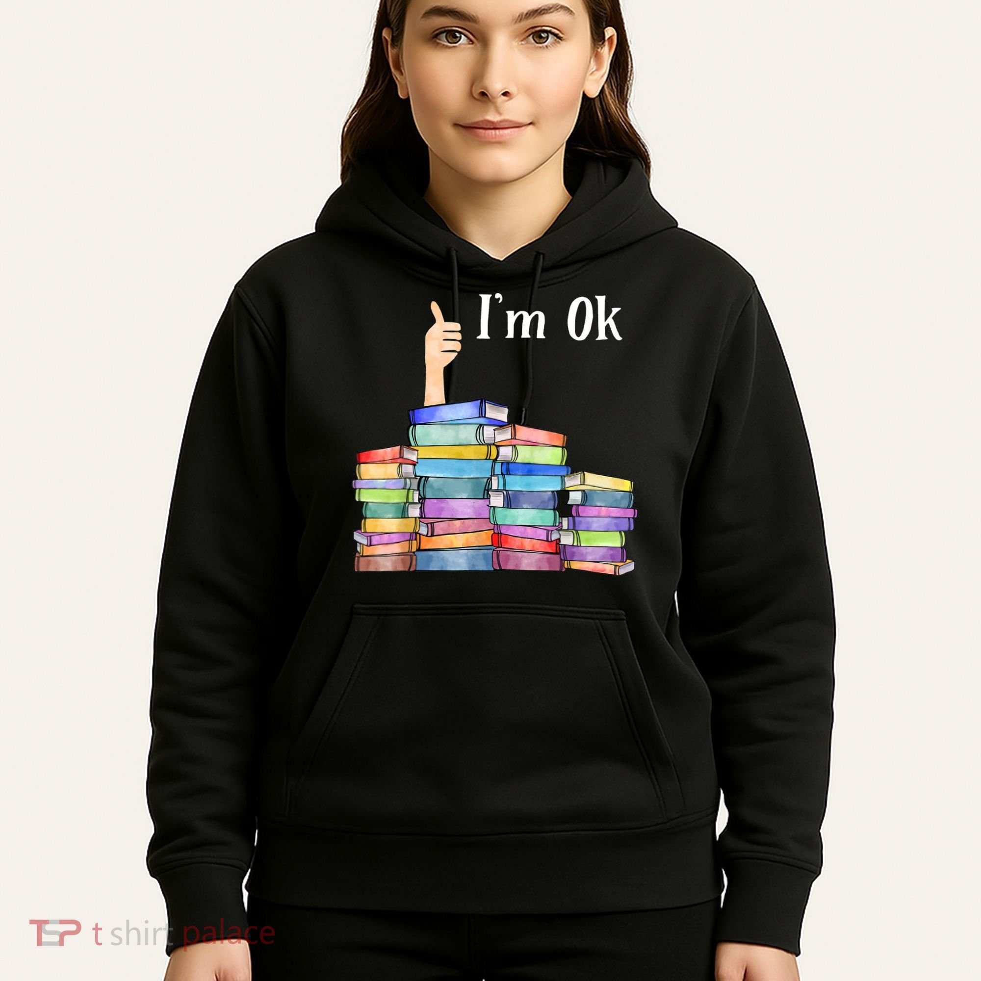 Reading Book Lovers I'm Ok National Book Lovers Day TShirt Hoodie