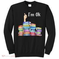 Reading Book Lovers I'm Ok National Book Lovers Day TShirt Sweatshirt thumb 0