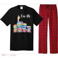 Reading Book Lovers I'm Ok National Book Lovers Day TShirt Pajama Set thumb 0