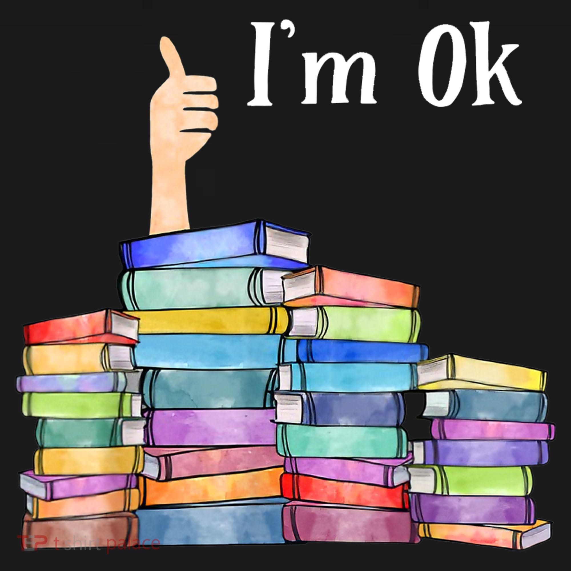 Reading Book Lovers I'm Ok National Book Lovers Day TShirt Mousepad