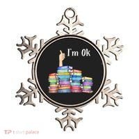 Reading Book Lovers I'm Ok National Book Lovers Day TShirt Ornament thumb 0