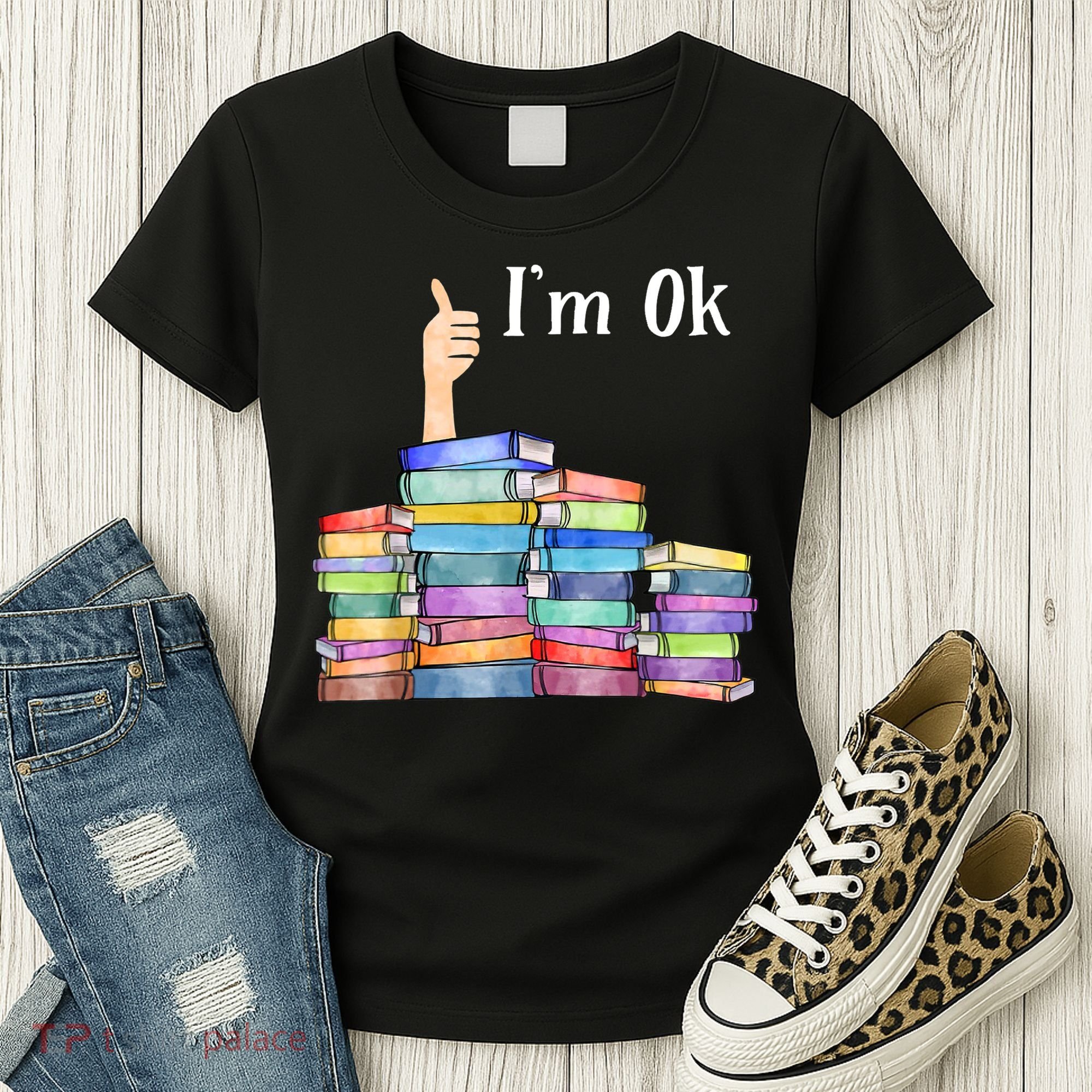 Reading Book Lovers I'm Ok National Book Lovers Day TShirt Women's T-Shirt