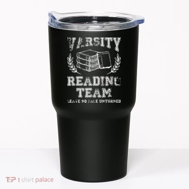 Reader Book Lover Gift Varsity Reading Team Tumbler