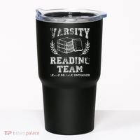 Reader Book Lover Gift Varsity Reading Team Tumbler thumb 0