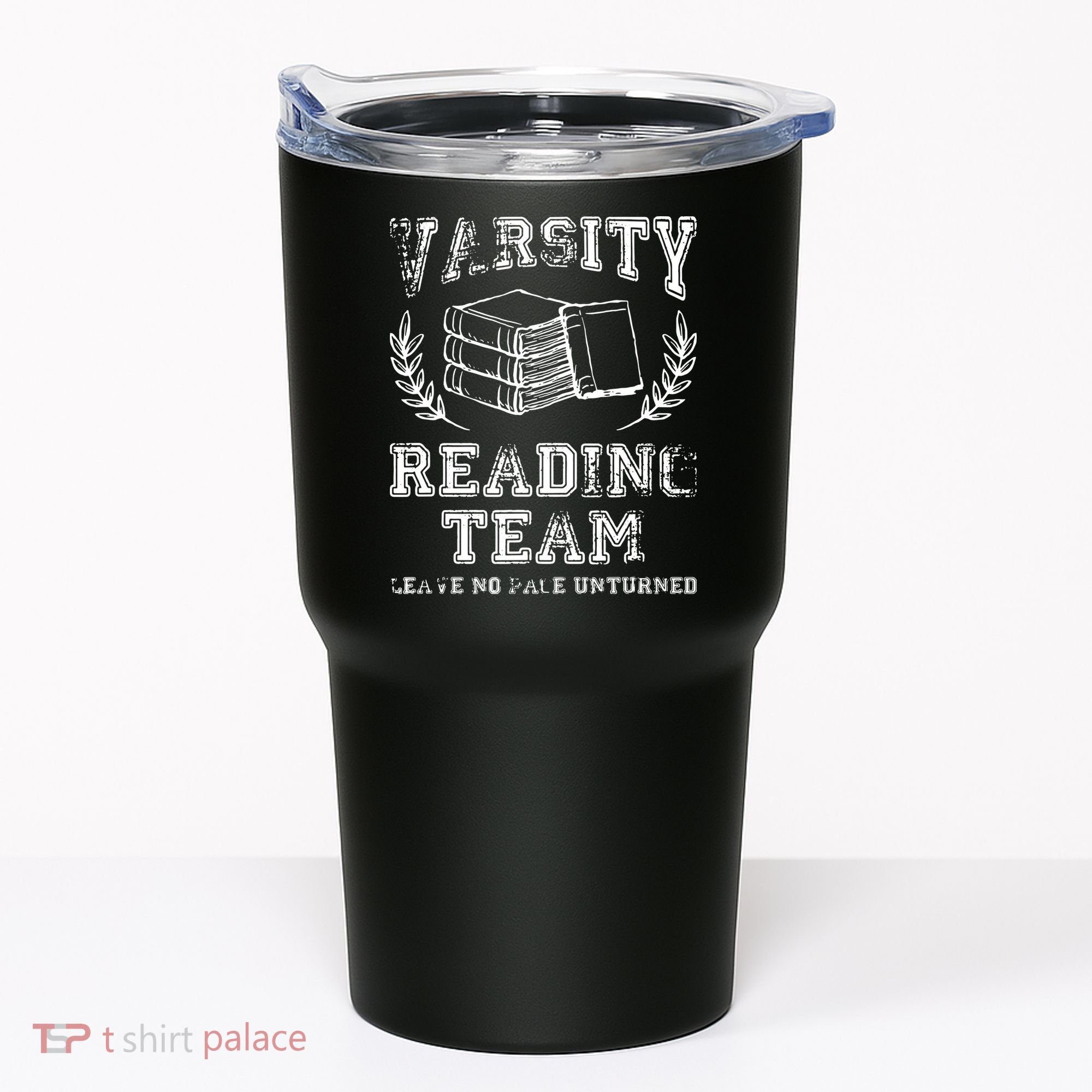 Reader Book Lover Gift Varsity Reading Team Tumbler