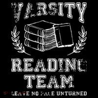 Reader Book Lover Gift Varsity Reading Team Ornament thumb 1