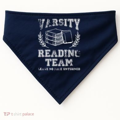 Reader Book Lover Gift Varsity Reading Team USA-Made Doggie Bandana