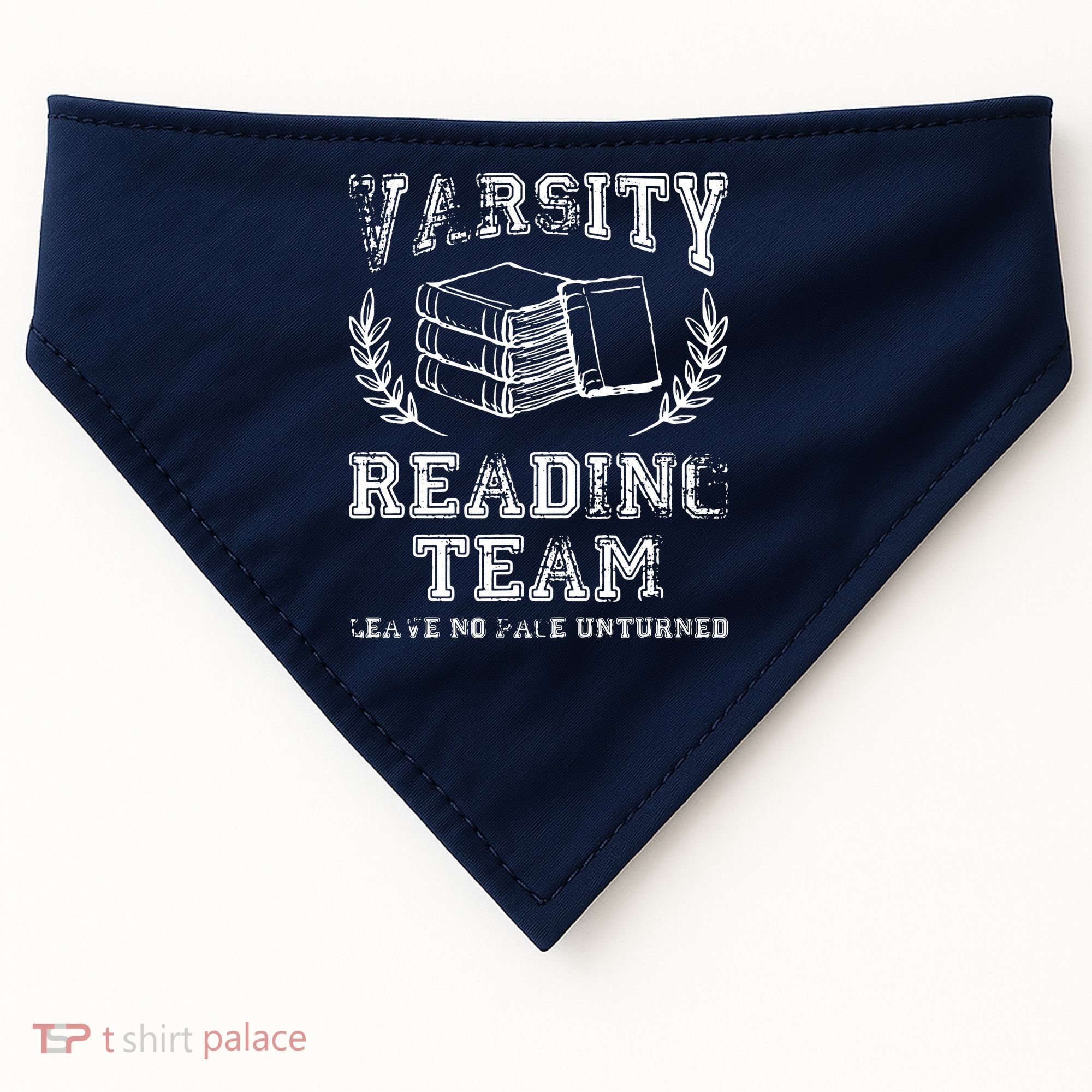 Reader Book Lover Gift Varsity Reading Team USA-Made Doggie Bandana