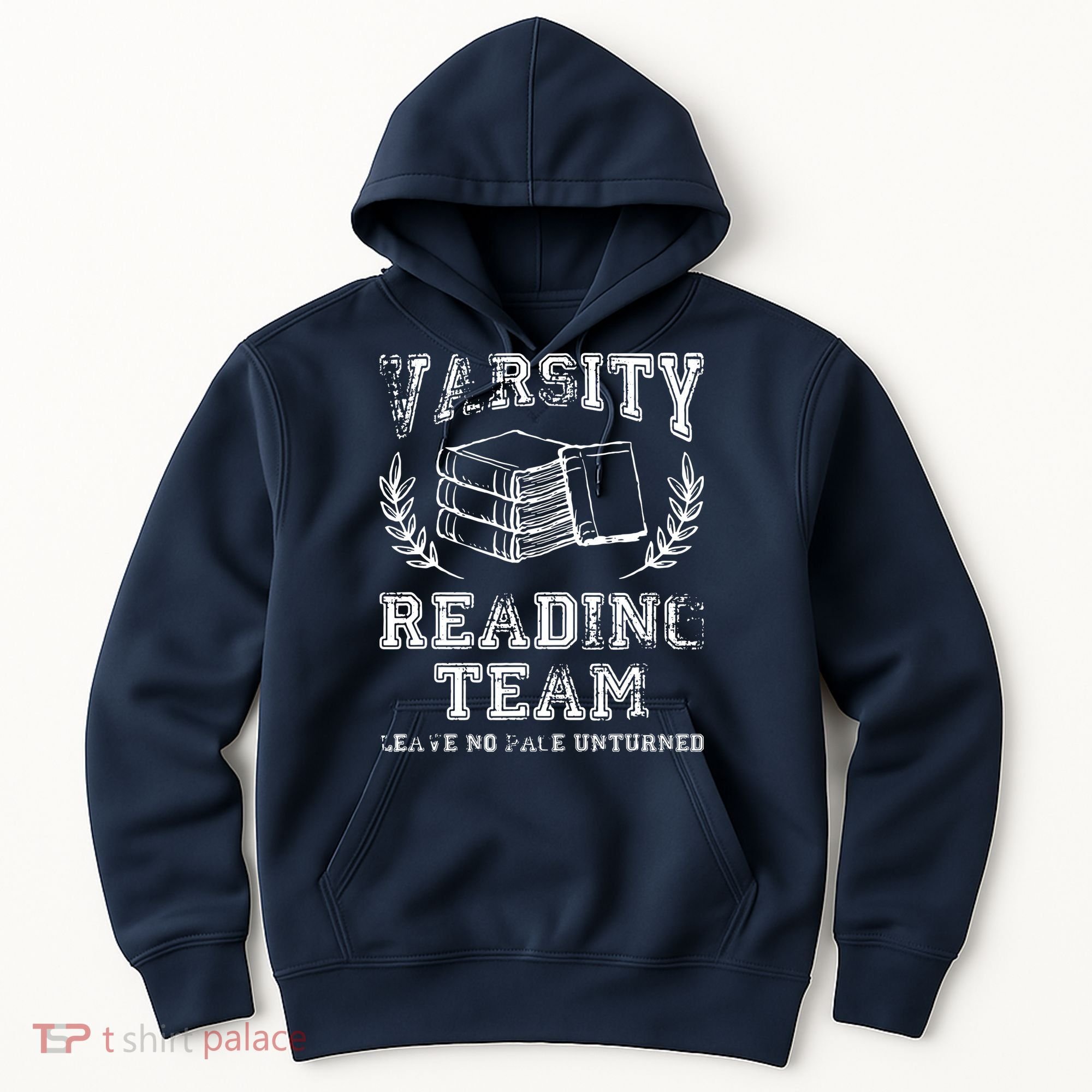 Reader Book Lover Gift Varsity Reading Team Hoodie